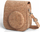Etui LoveInstant për Fujifilm Instax Mini 11, çantë pouch, material kork, kafe