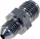 Lidhës bulkhead TurboWorks AN3 M12x1.5, çelik inox, argjendtë