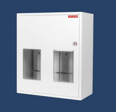 Kabinet matësash Karwasz RU-1-2L-12 Z, 2 matësa njëfazësh, 12 module, IP30