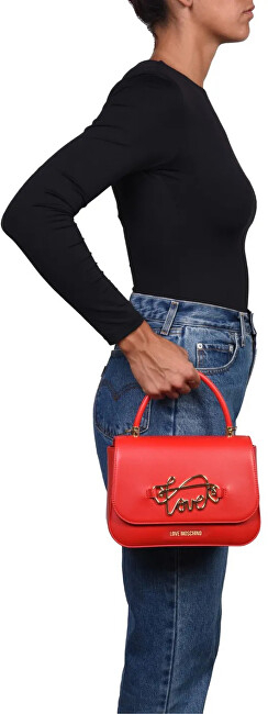 Çantë shpatulle Love Moschino, për femra, bezhë