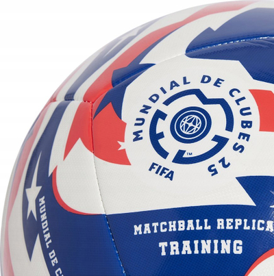 Топка за фудбал Adidas FIFA Club World Cup Training, тренинг, бела сина