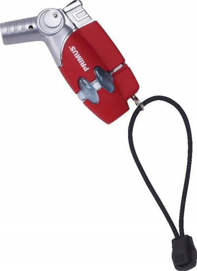 Çakmak kuzhine Primus PowerLighter III, ndezje piezo, flakë e fokusuar, i kuq