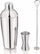 Set koktejsh me 3 pjesë KINGHOFF KH-1705, çelik inox, ngjyrë argjendtë