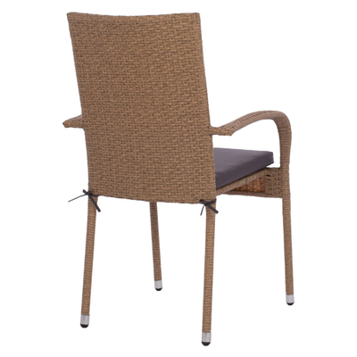 Kolltuk “Anisha” metal + ratan + jastëk (HM5685.02), kaftë
