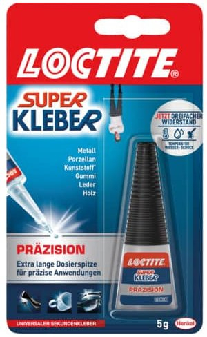 Брз лепак Loctite Super Glue Precision, 5g, проѕирен