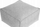 Puf Beliani MUKKI, kube 50x50x30 cm, material tekstil, gri