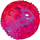 Lodër për qen Trixie Glitter Ball, 6.5cm, i kuq