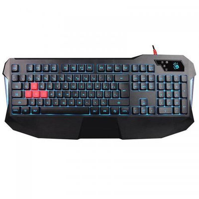Tastierë gaming A4Tech Bloody B130, me kabllo, 106 taste, e zezë