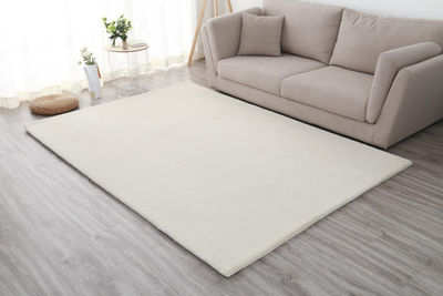 Tapet Heinner, 70x140 cm, poliester dhe pambuk, ngjyrë krem