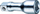 Zgjatues bits Stahlwille 509/3, 1/2" 12.5 mm, 75 mm, metalik