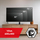 Mbajtëse TV Maclean MC-386, për 32"-75", deri 40 kg, e zezë