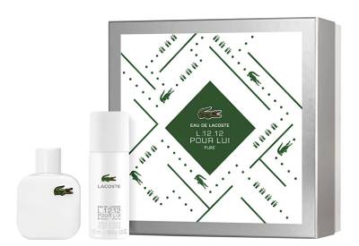 Set Lacoste L.12.12 White, EDT 50 ml + deodorant 150 ml