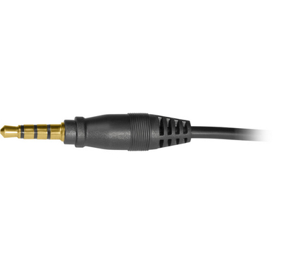 Kufje DEFENDER ZEYROX, 3.5mm, 1.8m, të zeza