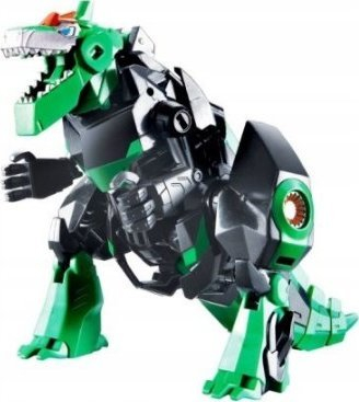 Lodër robot që transformohet 20cm, model 0523, jeshil me të zi