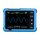 Oshiloskop portativ FNIRSI DSO510, 10 MHz, gjenerator sinjali, blu