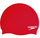 Kapelë noti Speedo Junior Plain Moulded, silikon, për kalamoj, e kuqe