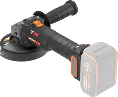 Brushe këndore Worx WX814.9, pa kabllo, pa bateri, portokalli