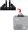 Adapter Xrec për GoPro Fusion, për sistemin GoPro Hero, alumini
