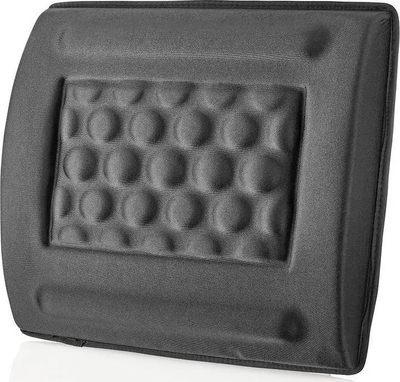 Mbështetëse shpine Nedis ERGOGBS100BK, ergonomike, me shkumë, e zezë