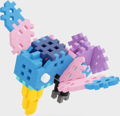 Set blloqe Marioinex Mini Waffle Nature Hummingbird, 50 elemente, shumëngjyrësh