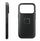 Kapak telefoni Peak Design Mobile Everyday Fabric Case për iPhone 17 Pro, magnetik, i zi