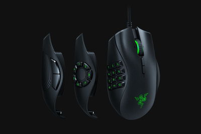 Maus Razer Naga Trinity, 16000 DPI, USB, i zi