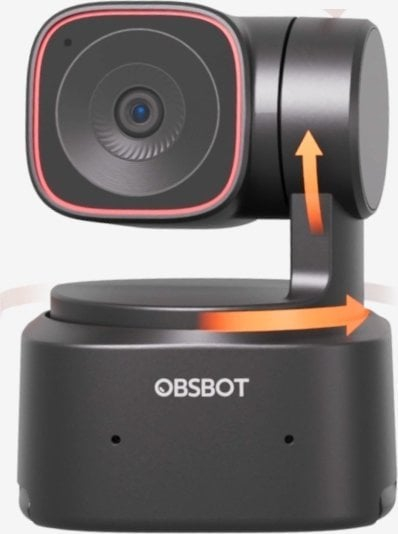 Kамера веб OBSBOT Tiny 2 LITE, 4K, AI PTZ, црна