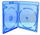 Kuti për disk Blu-Ray Amaray 14mm, e kaltër