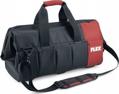 Çantë transporti Flex FB L 700/400, 70x40 cm, për vegla elektrike, e zezë me të kuqe