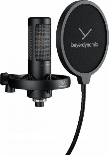 Кондензаторски микрофон Beyerdynamic M 90 PRO X, кардиоиден, за студио и подкаст, црн