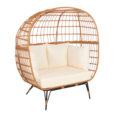 Karrige dy-ulëse Nest ratan Miami 132,5×90×154 cm (HM5870.11)