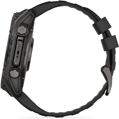 Ora inteligjente Garmin Fenix 8 AMOLED Sapphire Edition, 51mm, GPS, gri