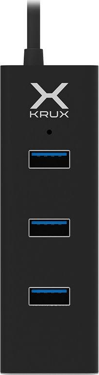 USB HUB Krux KRX0050, 4 porta USB A, USB 3.0, i zi