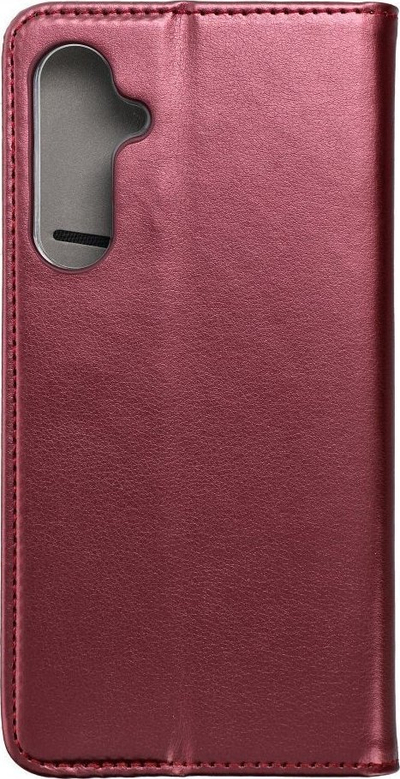 Kaburë telefoni Smart Magneto për Samsung S23 FE, funksion portofol, me magnet, burgundy