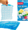 Qese akulli Paclan Self Seal, 10 qese, 240 kube, blu