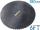 Dyshek kërcimi për trampolinë Jumping Mat, 6FT, polipropilen, i zi