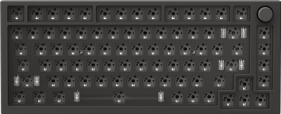 Tastierë mekanike Glorious GMMK Pro 75%, barebone, RGB, Black Slate
