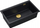 Lavaman kuzhine GraniteQ LOGAN 110, 76x44x23.5 cm, granit, për tu montu nën banak, pure carbon
