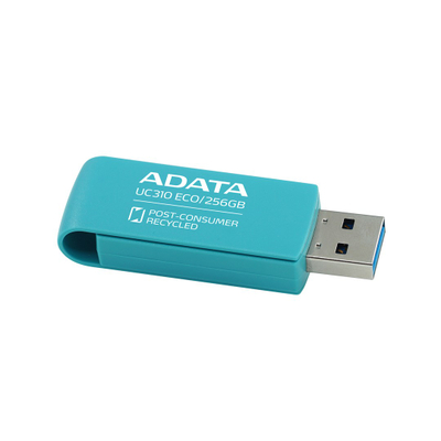 USB мемориско стикче ADATA UC310 ECO, 256GB, USB 3.2, зелено