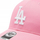 Kapele baseball 47 Brand MLB Los Angeles Dodgers Jr B-RAC12CTP-RSA-KID, për vajza, rozë