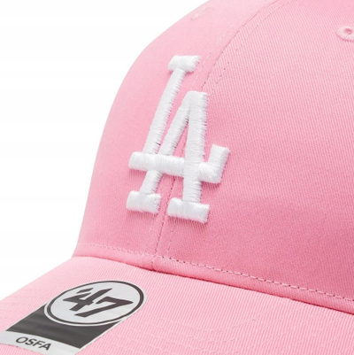 Kapele baseball 47 Brand MLB Los Angeles Dodgers Jr B-RAC12CTP-RSA-KID, për vajza, rozë
