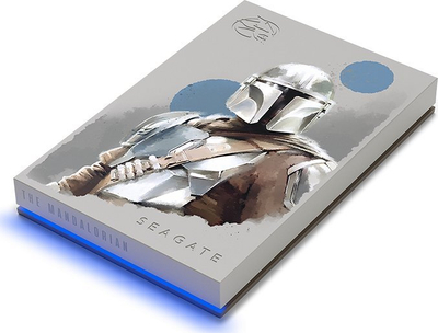 Disk i jashtëm Seagate Star Wars Mandalorian, 2TB, USB 3.0, gri