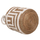 Set korbë dekorative 2-pjesësh Φ36x32-40Hcm (HM7846.01), bardhë