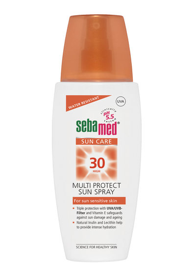 Sprej për mbrojtje ndaj diellit SPF 30 Sebamed, 150ml