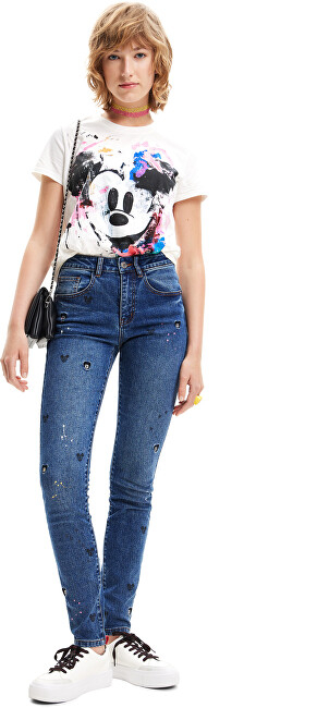 Bluzë Desigual Ts Mickey Crash Regular Fit 23SWTK591000