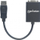 Kabllo për me bo DisplayPort në VGA, 1080p, 15cm, e zezë