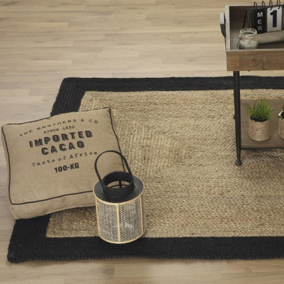 Tapet katror Home Decoration, jute 120x170 cm, i zi