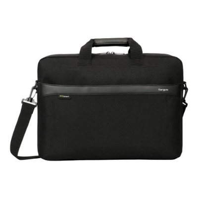 Çantë laptopi Targus GroLite EcoSmart Slim Brief, 15-16", me rrip në sup, e zezë