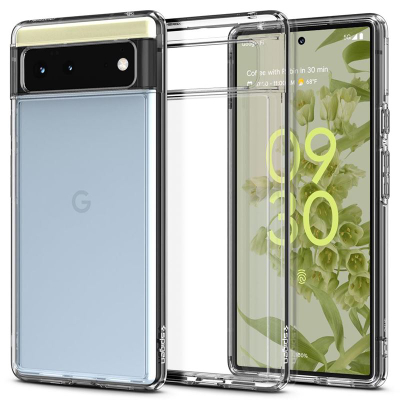 Mbrojtëse Spigen Ultra Hybrid për Google Pixel 6, transparente