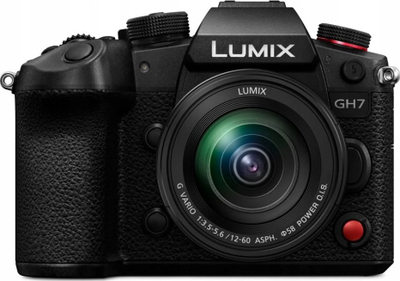 Kamerë Panasonic LUMIX GH7 DC GH7ME, lentë 12–60mm, 25.2MP, e zezë